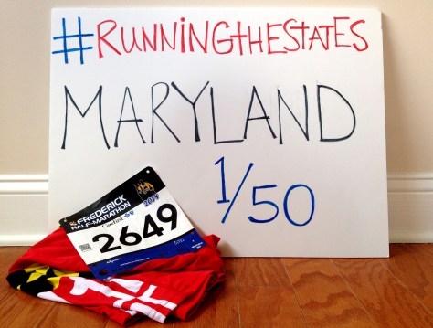 Maryland done. 49 more states to go. 