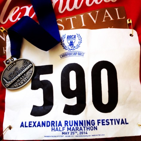 The Alexandria Running Festival was in honor of our military service members.