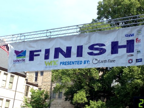 The Asheville Half... done! 