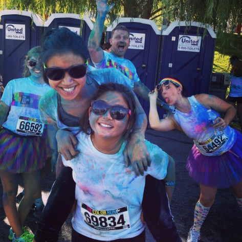 Completed the happiest 5k on the planet!