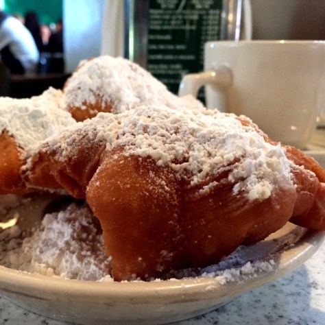 Cafe du Monde's beignets. Look how beautiful they are.