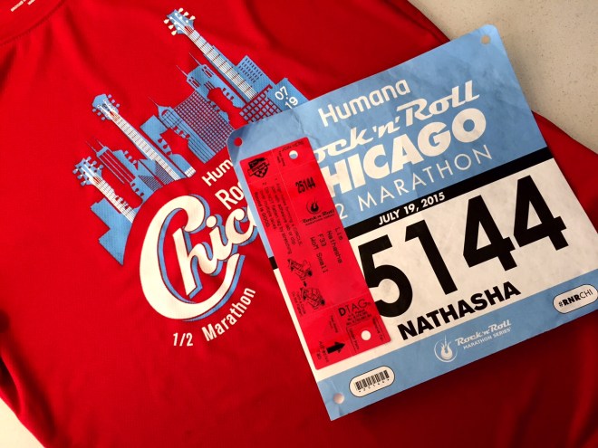 Rock n Roll Chicago bib and shirt