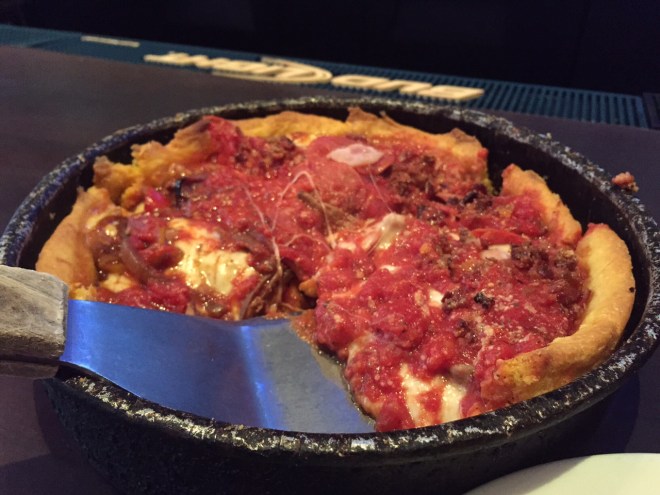 My first Chicago-style pizza