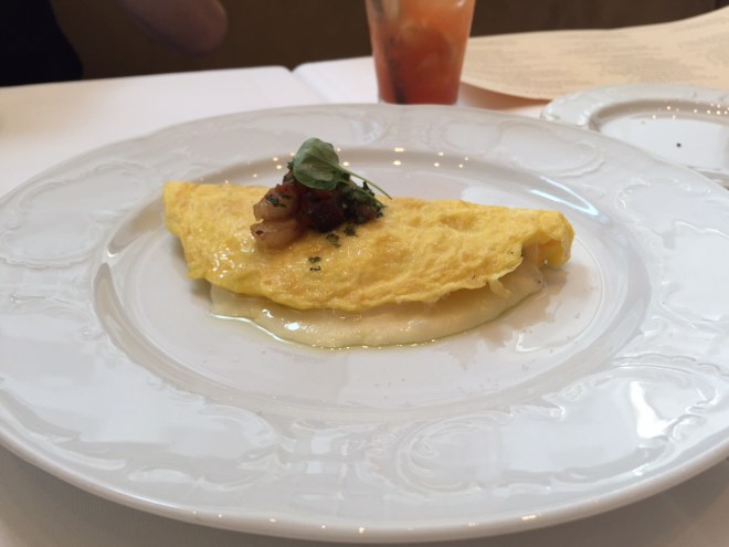 A pretty omelet. 