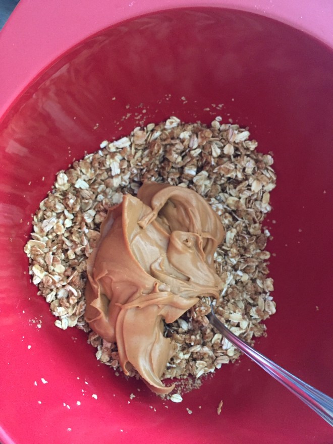 No-bake PB balls: add peanut butter.