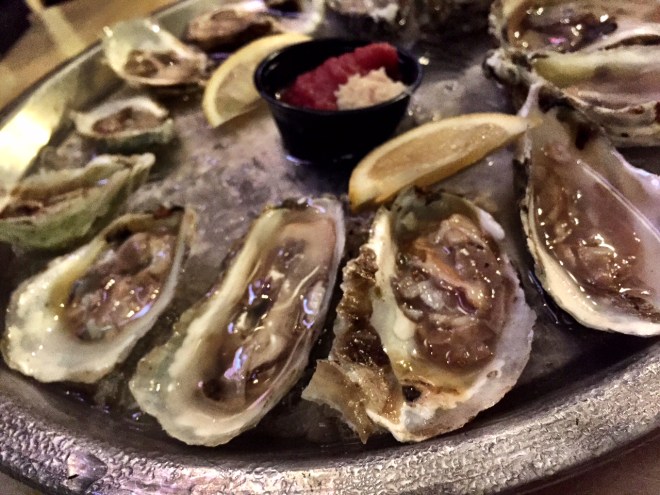 Oysters at Oyster House in Fenwick Island, Delaware.