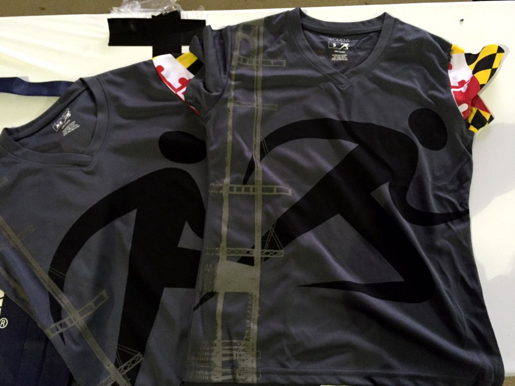 Our shirts. So cute! 