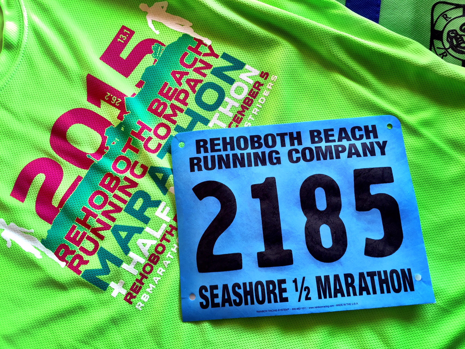 Ready for the Rehoboth Beach Half Marathon!