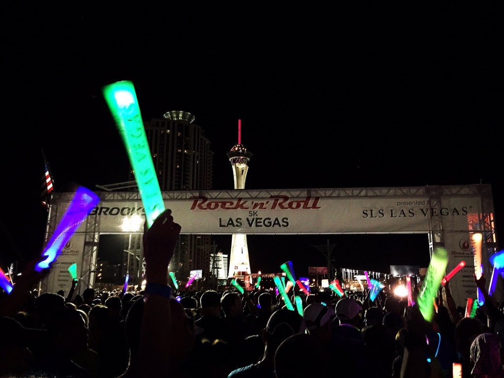 11/50: Nevada: Rock ‘n’ Roll Las Vegas Half Marathon (Strip at&nbsp;Night)