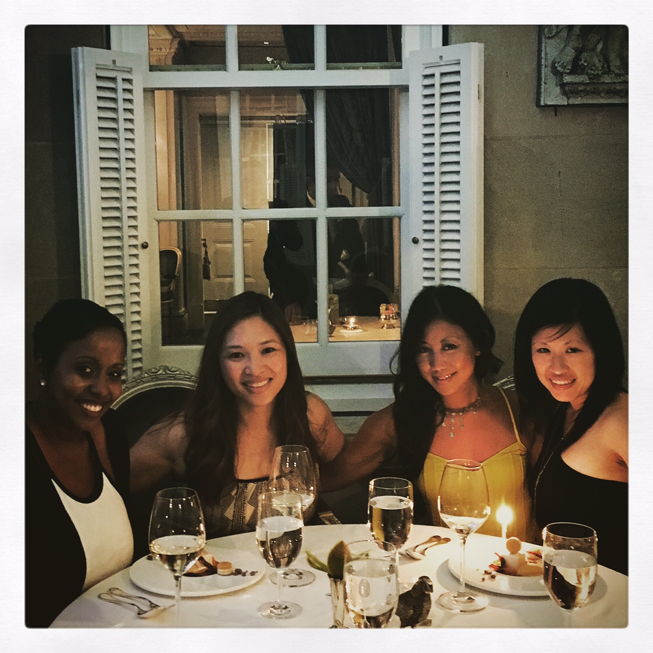 Birthday celebration with the girls.