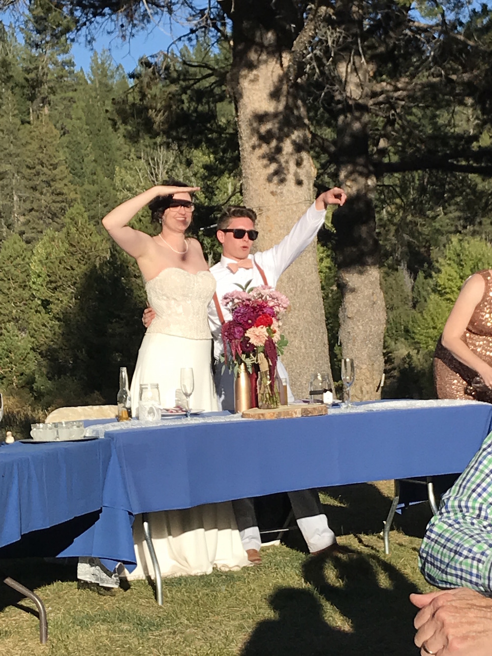 Celebrating Rachel and Troy in Truckee, California!