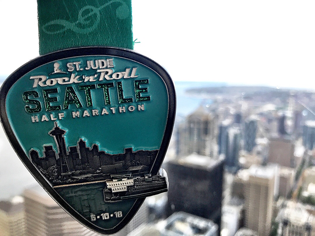State #22 - Seattle, Washington for the Rock 'n' Roll Seattle Half Marathon